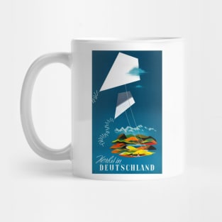 Vintage Travel Poster Germany Herbst in Deutschland Mug